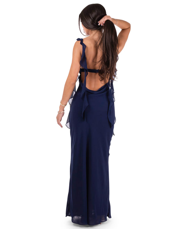 Aila Ruffle Maxi Dress