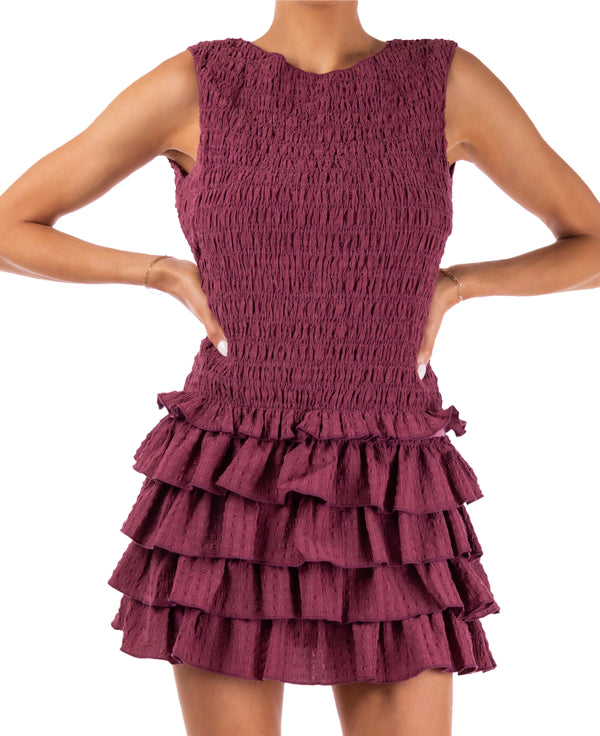 Imani Ruffle Mini Dress