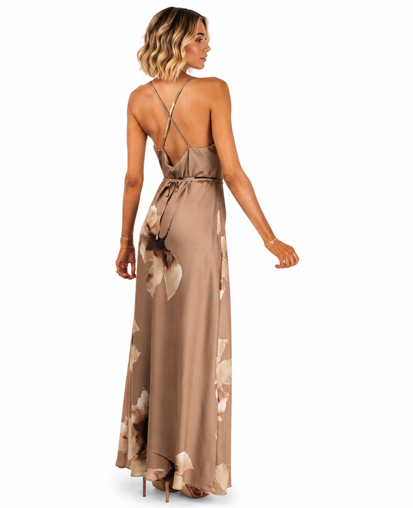 JADE FLORAL MAXI DRESS