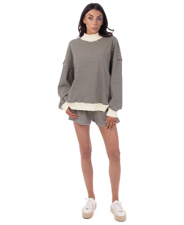 Sydney Striped Sweatshirt