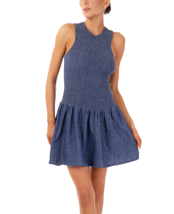 Joslyn Denim Mini Dress