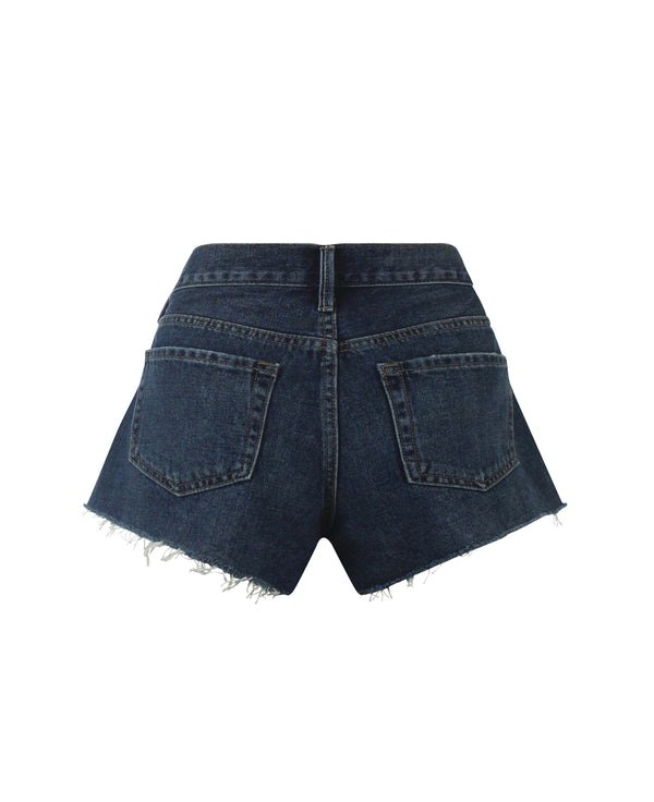 Alexandra Micro Denim Shorts