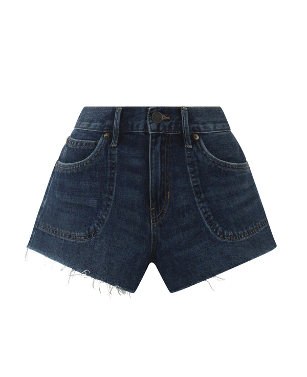 Alexandra Micro Denim Shorts