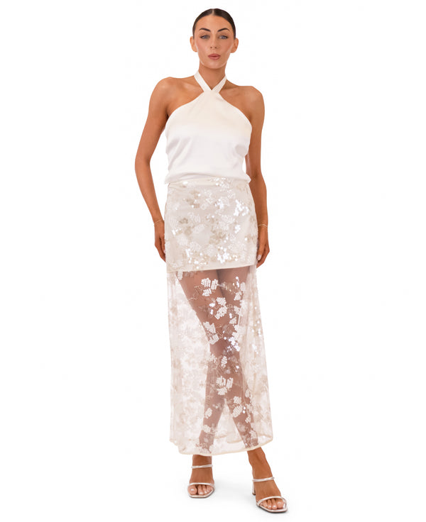 Ella Sequin Maxi Skirt