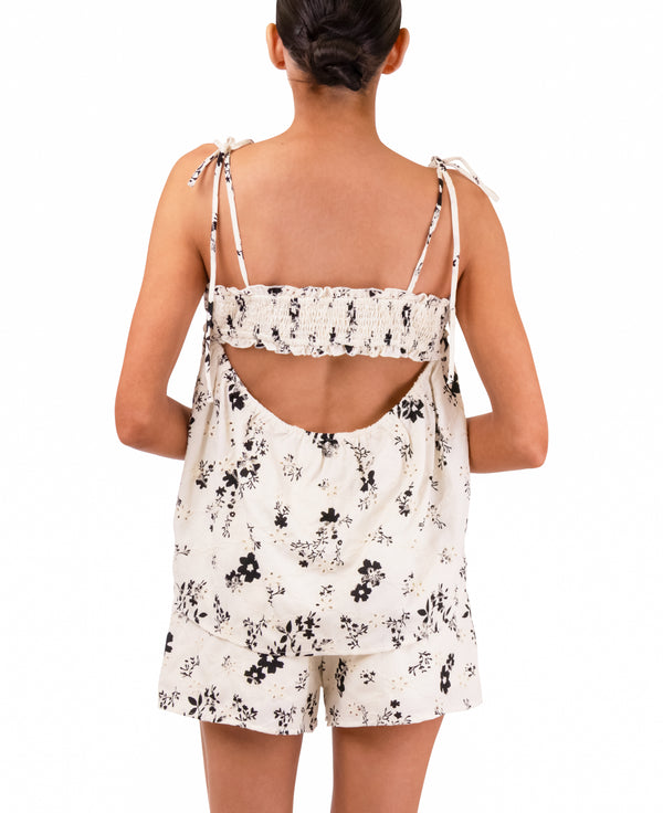 Luna Backless Top