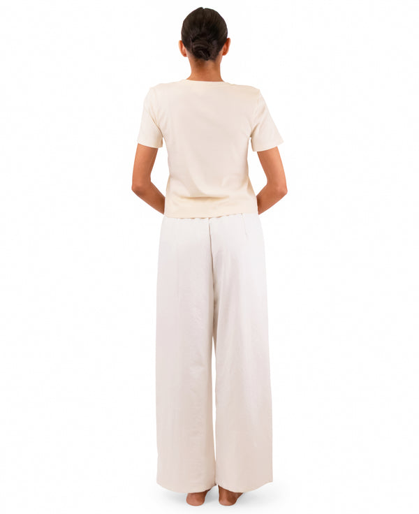 Beaded Crab Crop Top