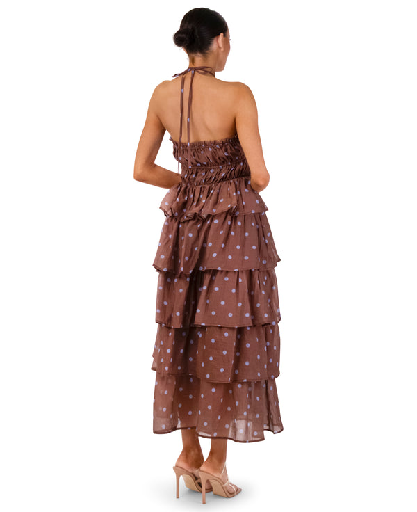 Mackenzie Midi Ruffle Dress