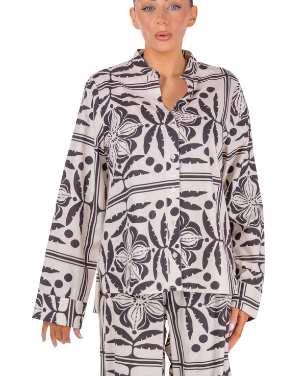 Zoey Set Button-Up Top