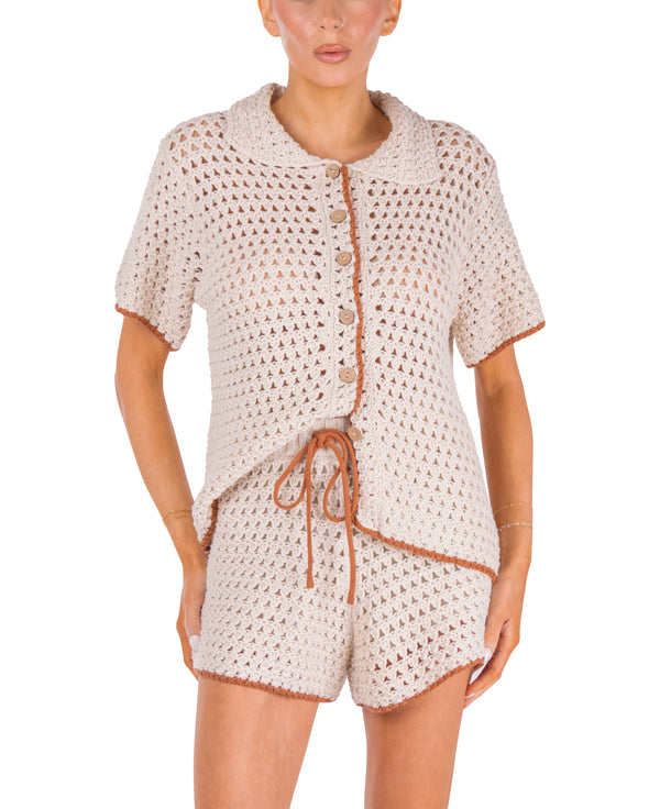 Angelina Set Knit Shorts