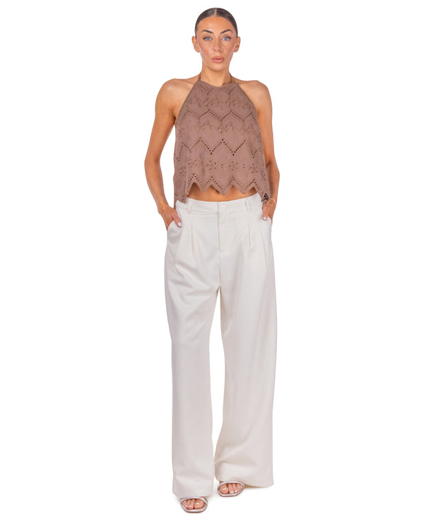 Anna Halter Crop Top