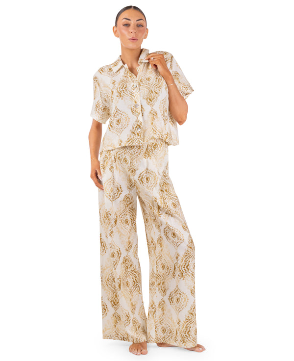 Brielle Set Button-Up Blouse