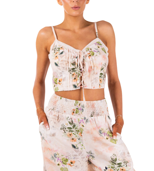 Flora Crop Top