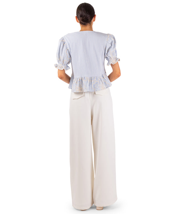Jasmine Peplum Top