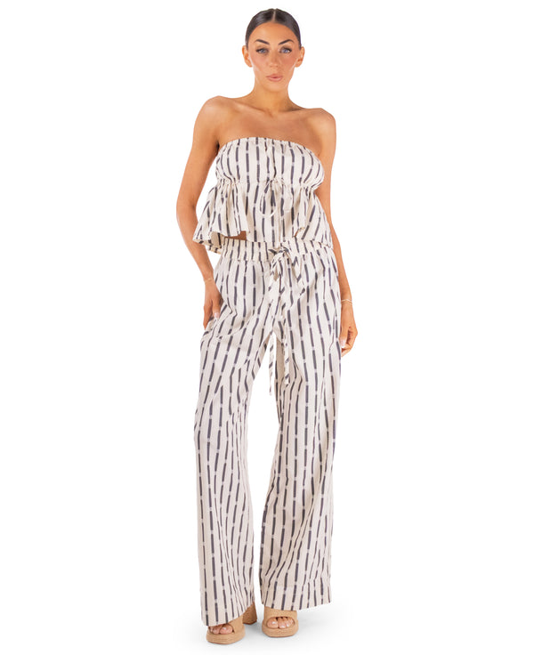 Zora Set Striped Pants