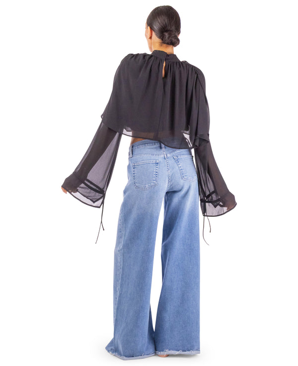 Leila Cropped Blouse