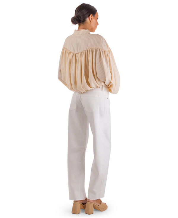 Sylvie Cropped Blouse