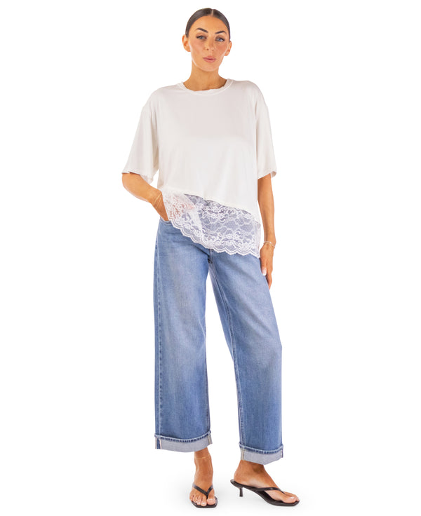 Meredith Lace T-Shirt