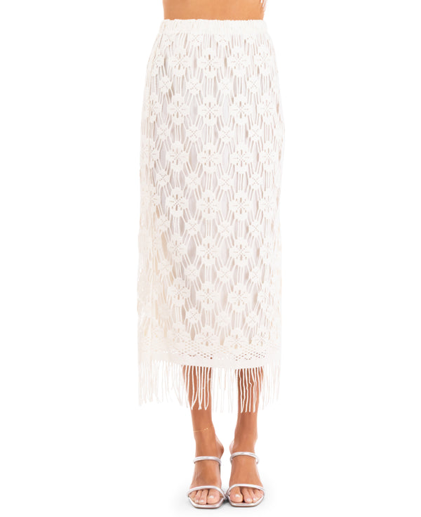 Natalia Floral Midi SKirt