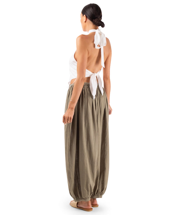 Eliza Halter Crop Top