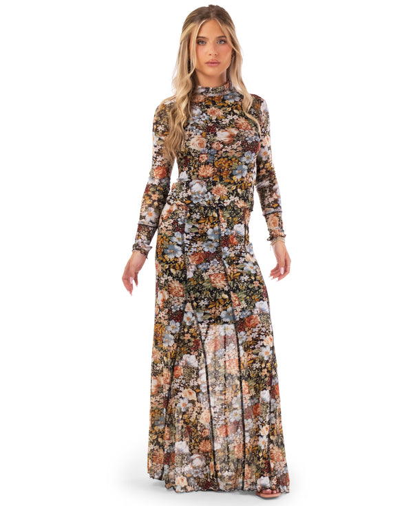 Catalina Floral Maxi Skirt