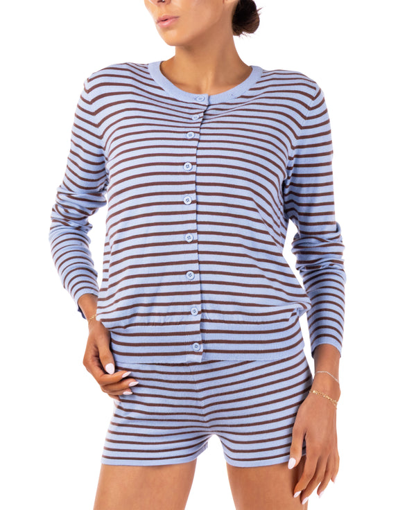 Vanessa Striped Cardigan
