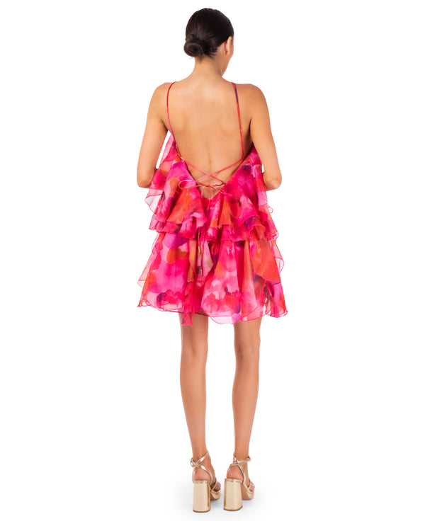 Rosalia Ruffle Mini Dress