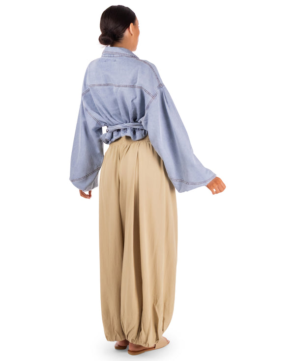 Mila Cropped Denim Jacket