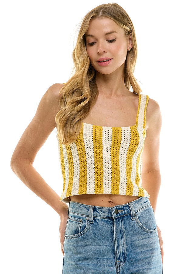 Liv Striped Tank Top