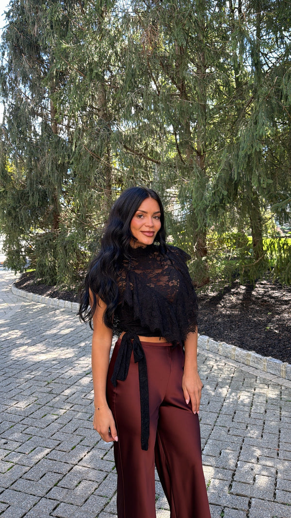 Casey Floral Lace Top