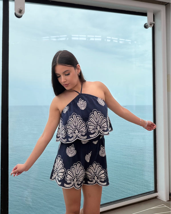 Serendipity Eyelet Romper