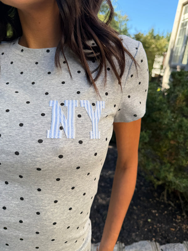 Yasmine Polka Dot Top