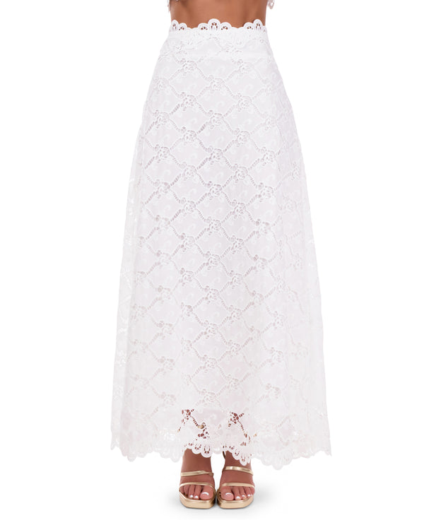 Rosalia Set Lace Midi Skirt