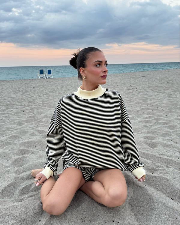 Sydney Striped Sweatshirt
