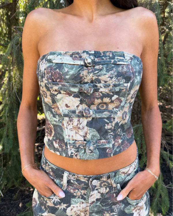 Elizabeth Floral Top