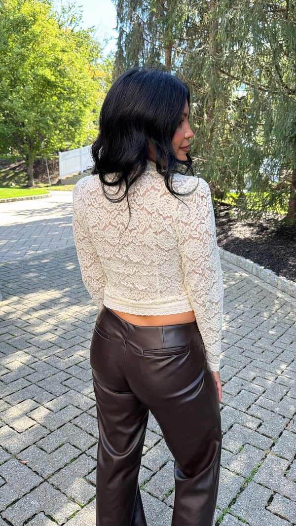 Trinity Military Button Top