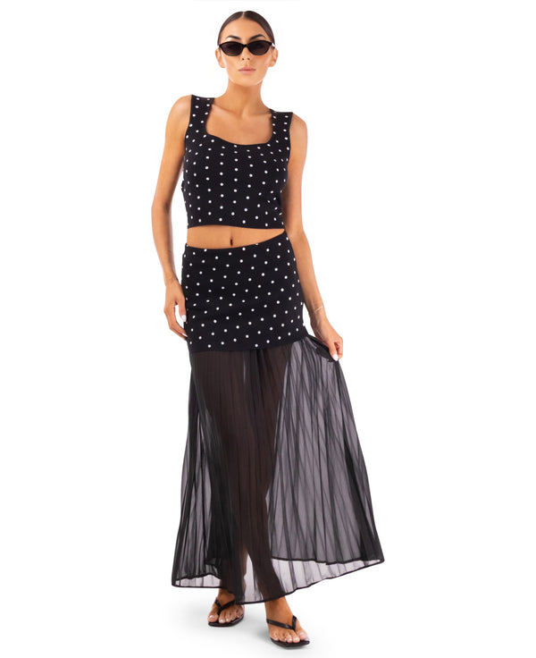 Annie Polka Dot Top