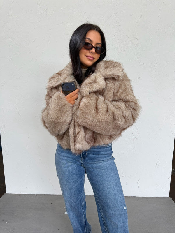 Valeria Faux Fur Jacket