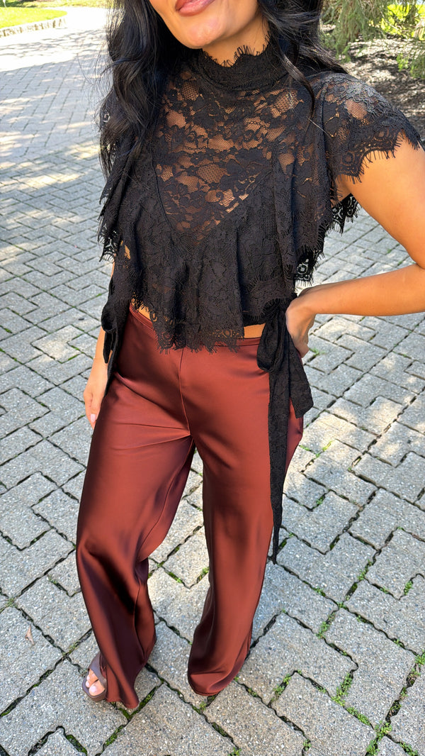 Casey Floral Lace Top