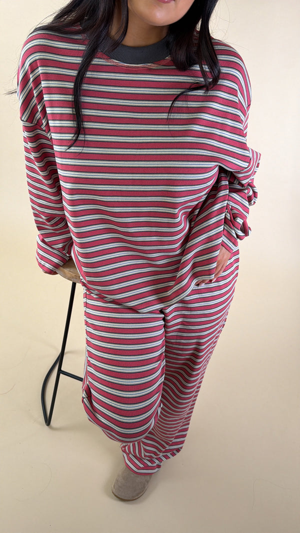 Stevie Striped Sweatpants