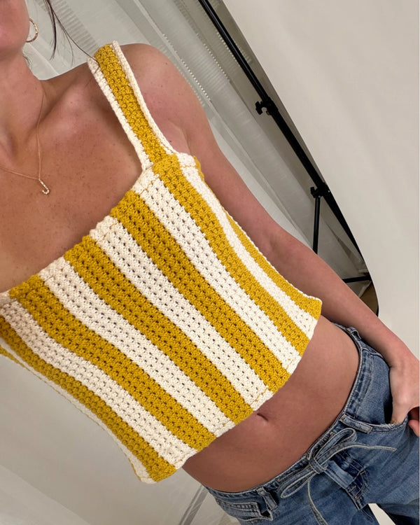 Liv Striped Tank Top