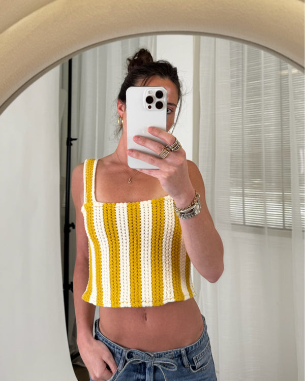 Liv Striped Tank Top