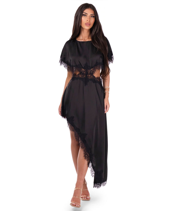 Nia Lace Midi Dress