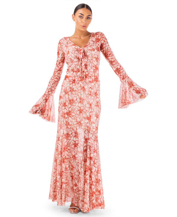 Naomi Floral Top