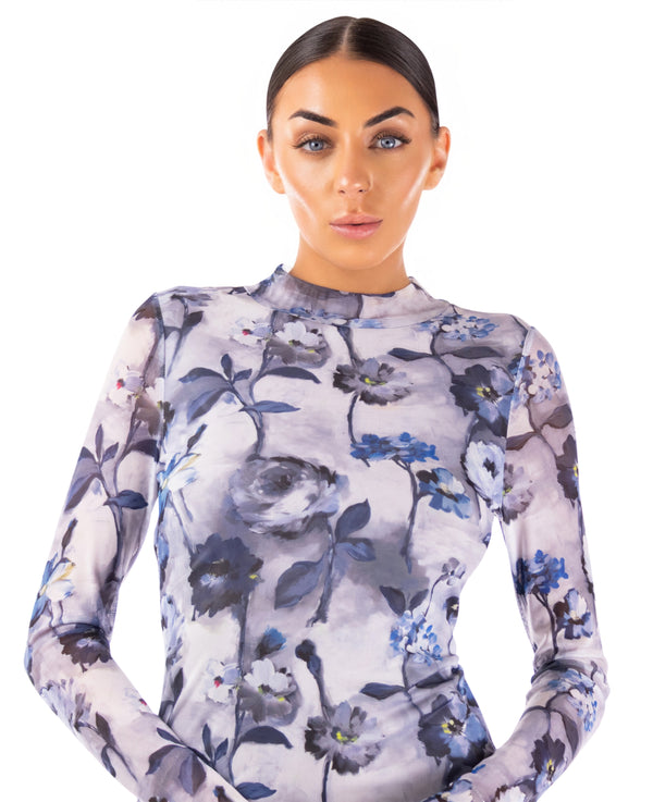 Charlotte Floral Midi Dress