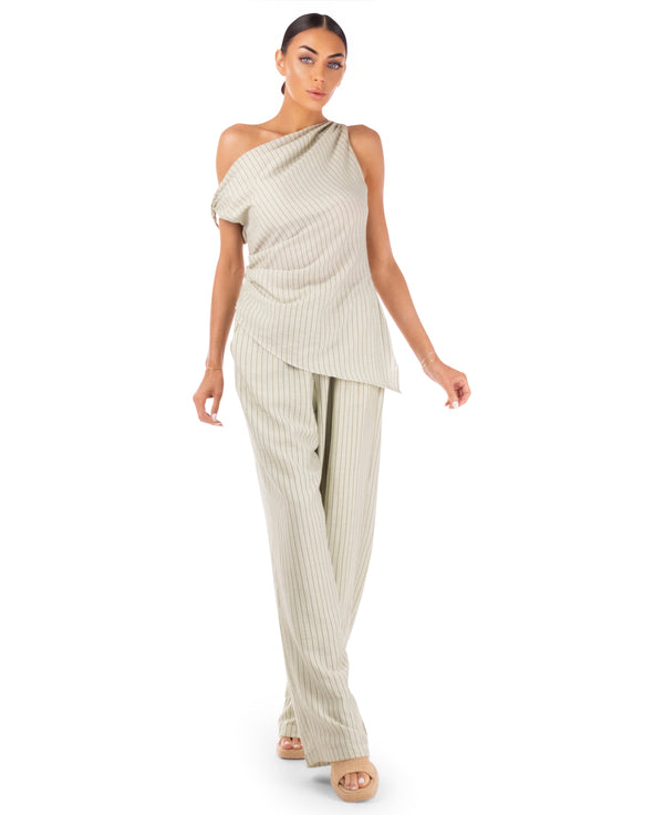 Addison Striped Pants