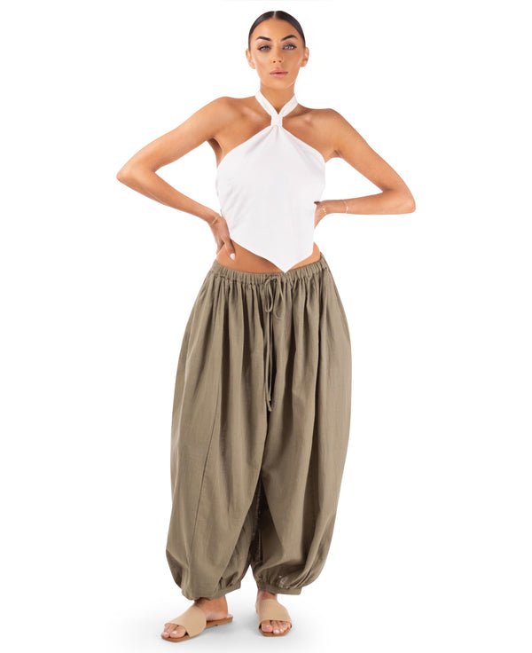 Eliza Halter Crop Top
