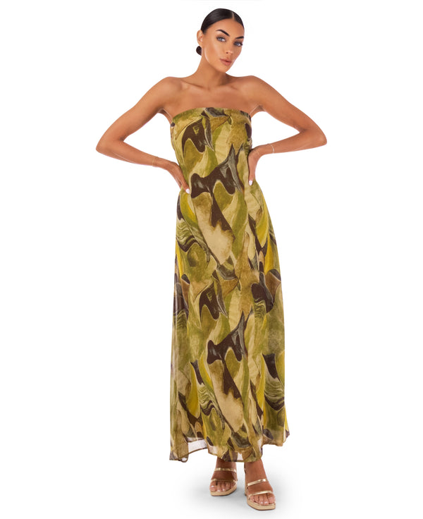 Selena Strapless Maxi Dress