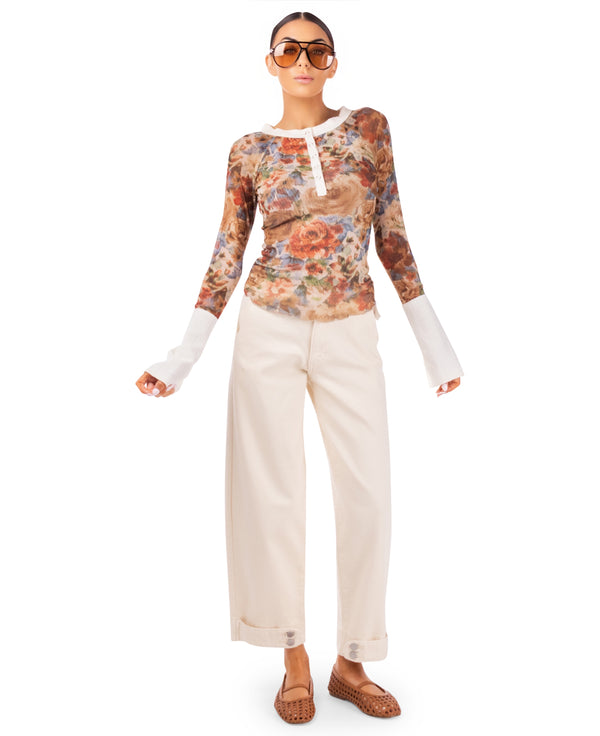 Khloe Floral Top