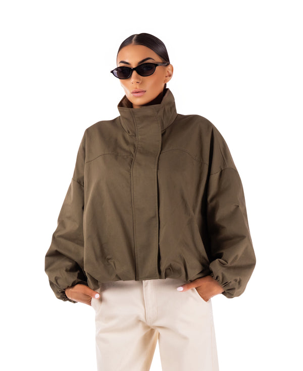 Abigail Cropped Trench Coat