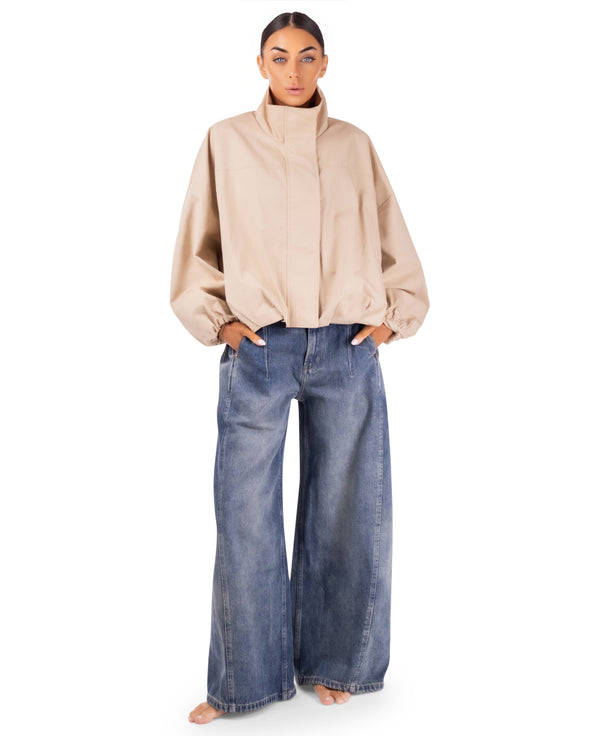 Abigail Cropped Trench Coat